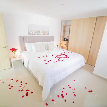 Amazing Luxury Duplex In Penthouse-style With Private Jacuzzi By Evintra Apartamento Cartagena